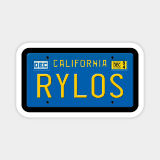 Rylos License Plate Magnet