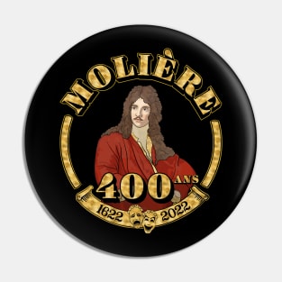 Moliere 400th anniversary Pin