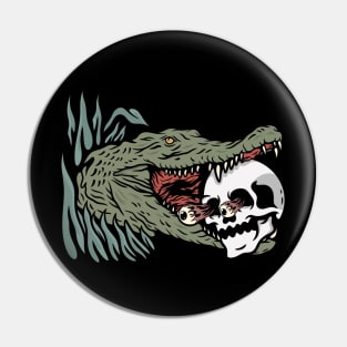 Crocodile Pin