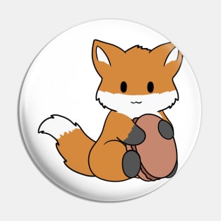 Macaron Fox Pin