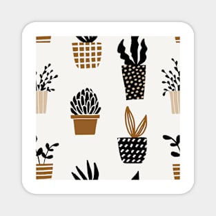 Assorted Cactus Pattern Magnet