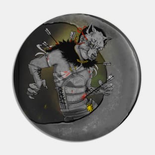 Wolf Berserker Pin