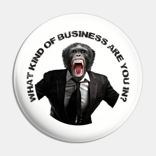 Monkey Business Pin