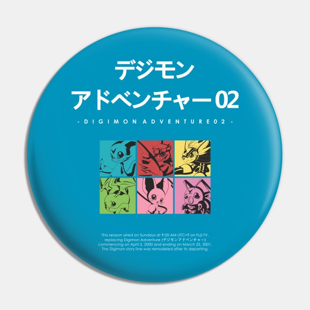 Digimon Adventure 02 Pin by Artmateur Official