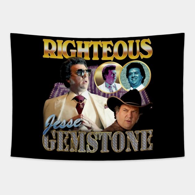 Righteous Jesse Gemstone Bootleg Tee Tapestry by Nick Quintero