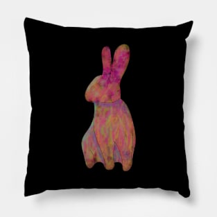 Rabbit abstract Pillow