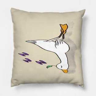Doo Doo duck Funny Pillow