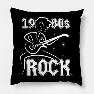 1980s Rock Music Guitarists Pillow