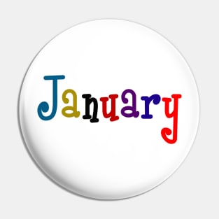 january Pin