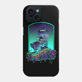 Death Before Decaf Phone Case