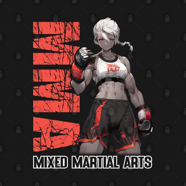 MMA Fighter – Anime Shirt by KAIGAME Art