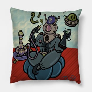 SpaceGal Hookah Time Pillow