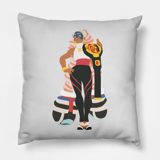 Minimalist Champion Twintelle Pillow by Blitzitron25