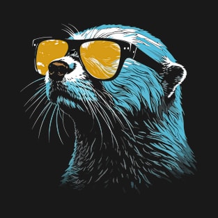 Otter Cool Sunglasses T-Shirt