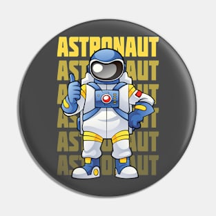 Astronaut Pin