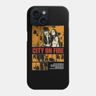 city on fire Phone Case