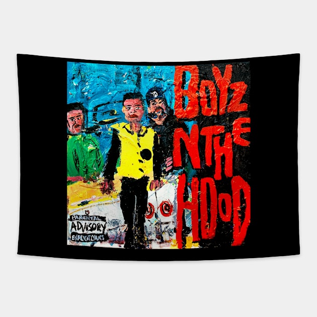 Boyz N the Hood Tapestry by ElSantosWorld