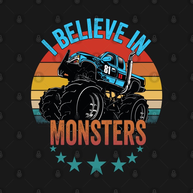 Monster Trucks - I Believe In Monsters by Kudostees