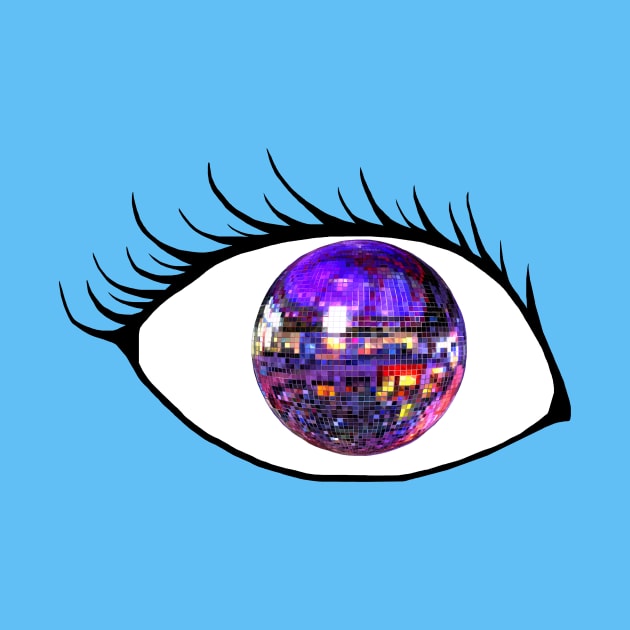 Disco eye by Art by Deborah Camp