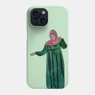 Hijabi - Muslimah - Hijab Hand drawn - Hijab Girl Phone Case