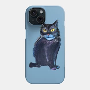 Black Cat Bayun Phone Case