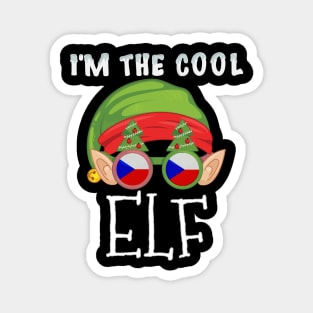 Christmas  I'm The Cool Czech Elf - Gift for Czech From Czech Republic Magnet