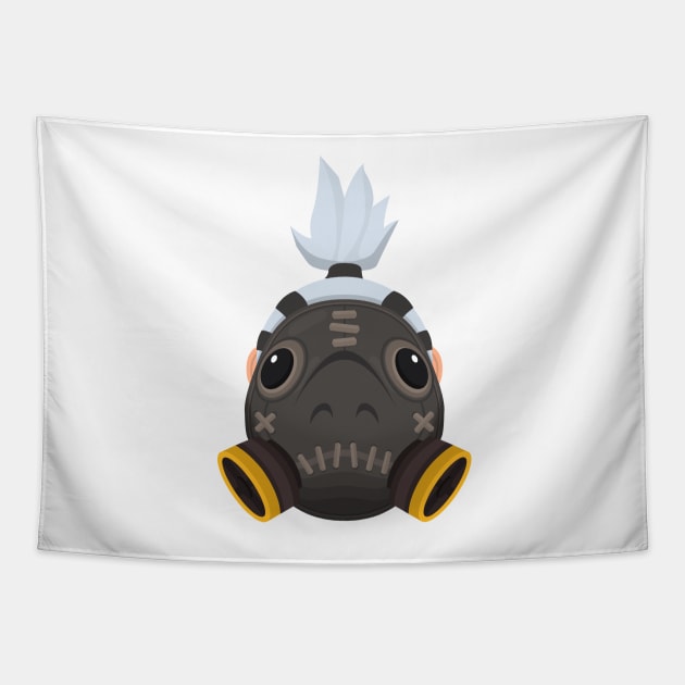 Roadhog minimalist Tapestry by Mellamanpel