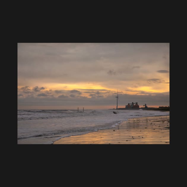 January on a Northumbrian beach. by Violaman