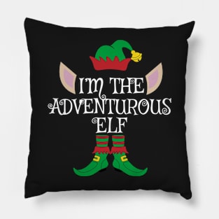 I'm The Adventurous Christmas Elf Pillow