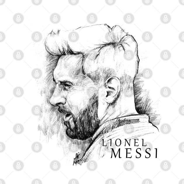 Lionel Messi by Abiarsa