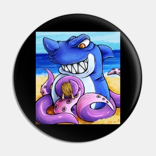 Sharktopus Pin