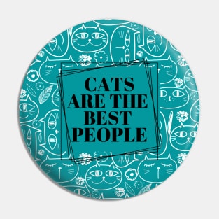 Cats are the best people. Pin