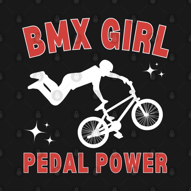 Bmx Girl by footballomatic