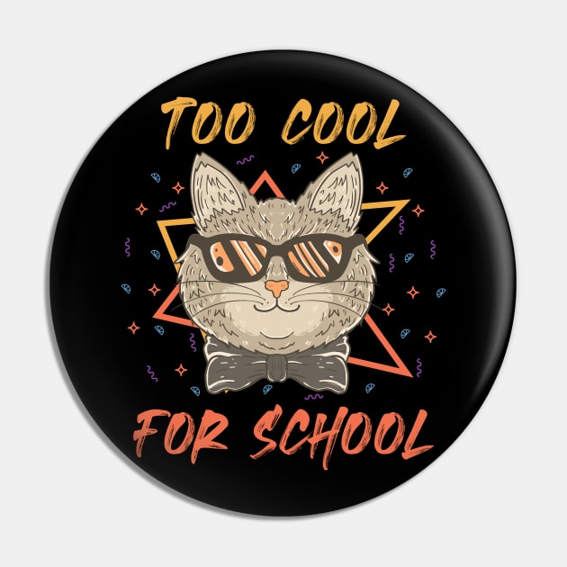 cool cat Pin by RavenwoodThreads