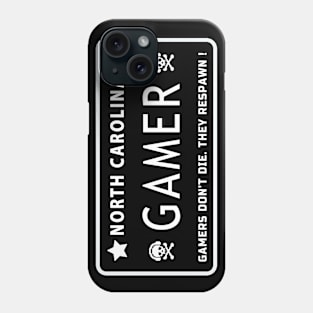 North Carolina. Gamer. Phone Case