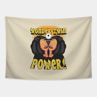 Wonder Twin Power Retro Tapestry