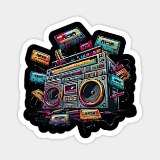 BoomBox cassette Magnet