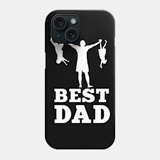 Best Dad Funny Mens T-Shirt and Fathers Day Tshirt Phone Case