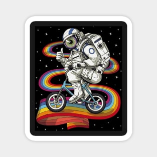 Astronaut On A Bike - Best Selling Magnet