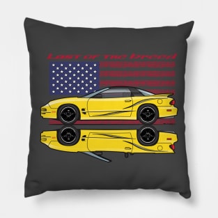 USA - Last of the breed-yellow combo Pillow