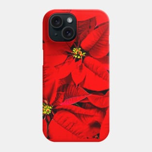 Christmas Poinsettia Phone Case