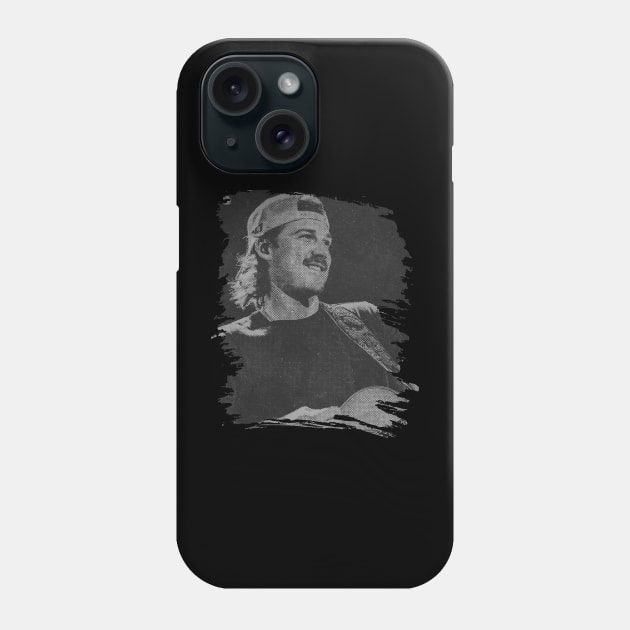 Morgan wallen // Retro Poster Phone Case by Degiab