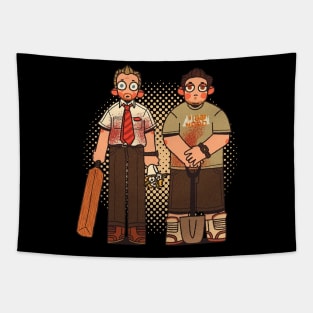 shaw of the dead Cute Tapestry