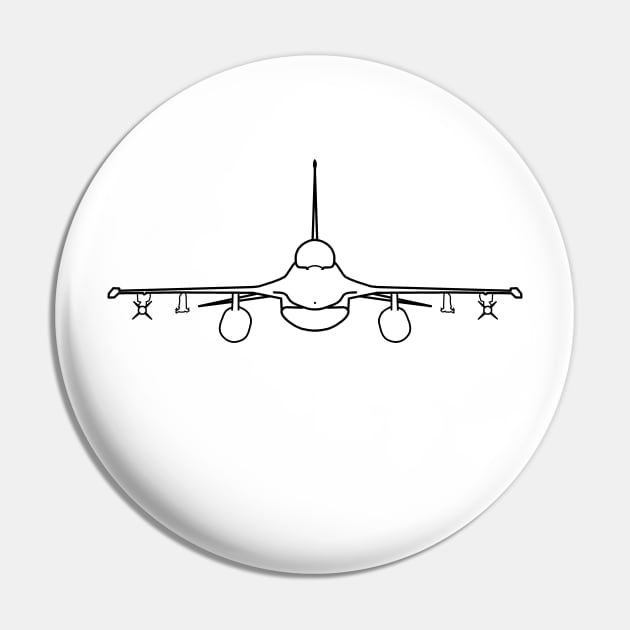 F-16 classic aircraft outline graphic (black) Pin by soitwouldseem