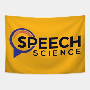 Original Speech Science Logo Tapestry