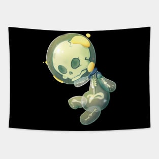 Bubble Skull Boy Tapestry