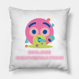 Online Conversation Relatable Funny Bad Translation Pillow