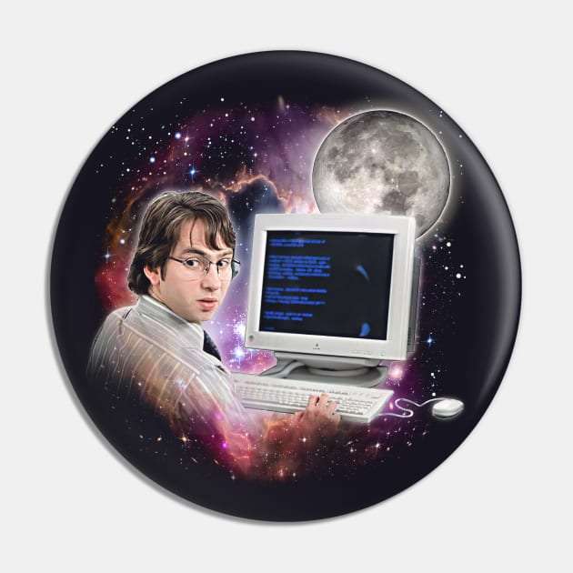 Michael Bolton / Office Space 90s Aesthetic Pin by DankFutura