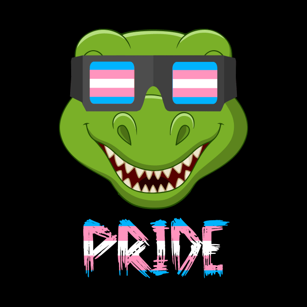 Dinosaurs Transgender Flag Lgbt by MarrinerAlex