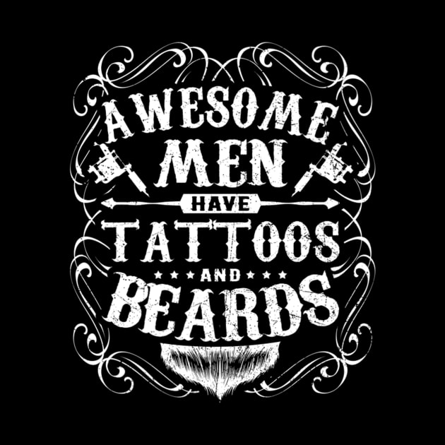 Beard Awesome Men Have Tattoos And Beards Tattoo by Macy XenomorphQueen